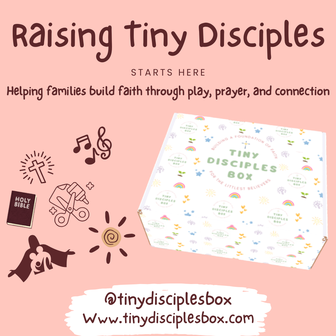 Tiny Disciples Box | A Quarterly Christian Subscription for Ages 6 and under!
